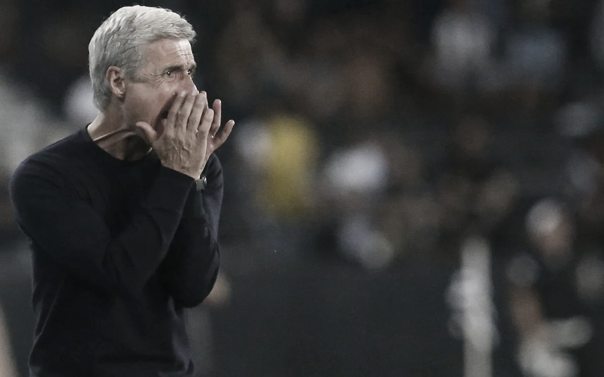 Luís Castro admite noite ruim do Botafogo após derrota para o Palmeiras