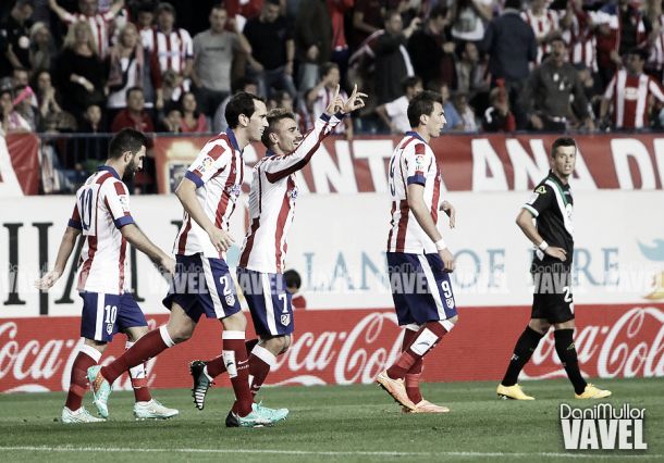 El Atlético de Madrid sigue a lo suyo
