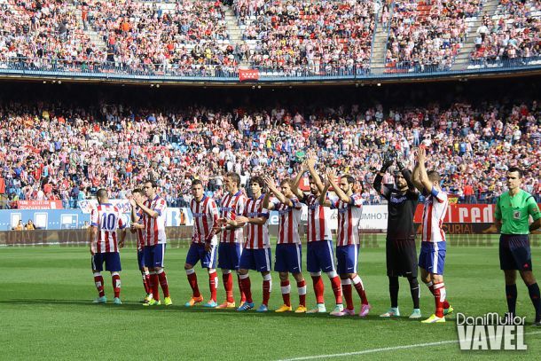 Más de 2000 minutos de Liga sin perder en el Vicente Calderón