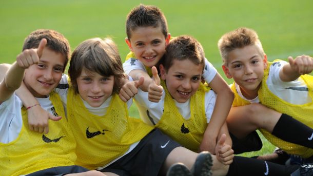 Juventus, bambini nelle curve contro l'Udinese