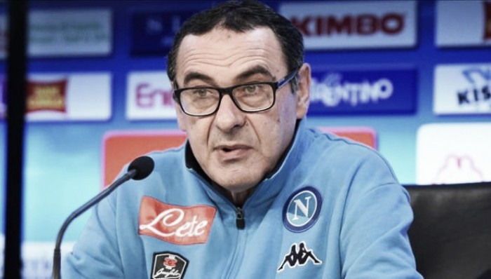 Napoli - Sarri sfida la Fiorentina: "Con loro sempre partite dure. Rinnovo di Mertens? Sono contento"