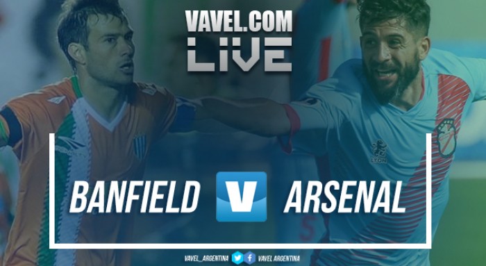 Banfield vs Arsenal en vivo online por Superliga Argentina 2017