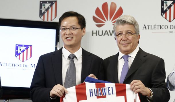 Huawei renueva su confianza con el Atlético de Madrid