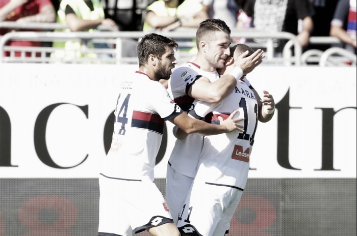 Serie A - Genoa-show solo per un tempo, ma va bene così: Cagliari battuto per 2-3