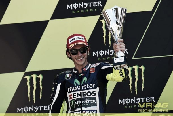 Valentino Rossi: "En este momento no soy capaz de ganar una carrera, pero estoy siempre ahí"