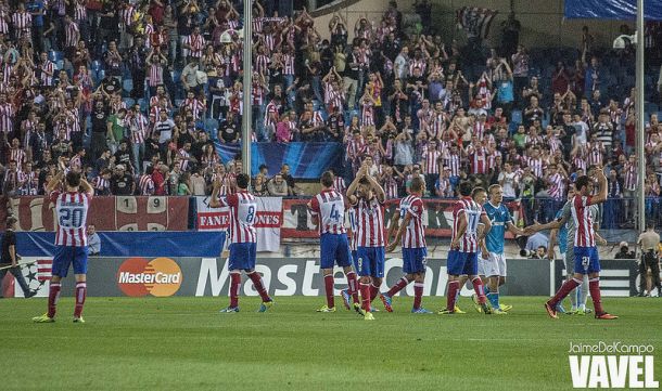 El Atlético de Madrid regresa a la Champions League a lo grande