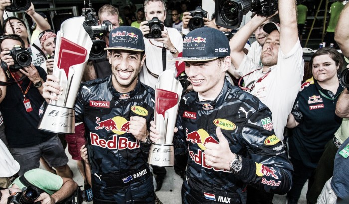 Ricciardo volvió a sonreir