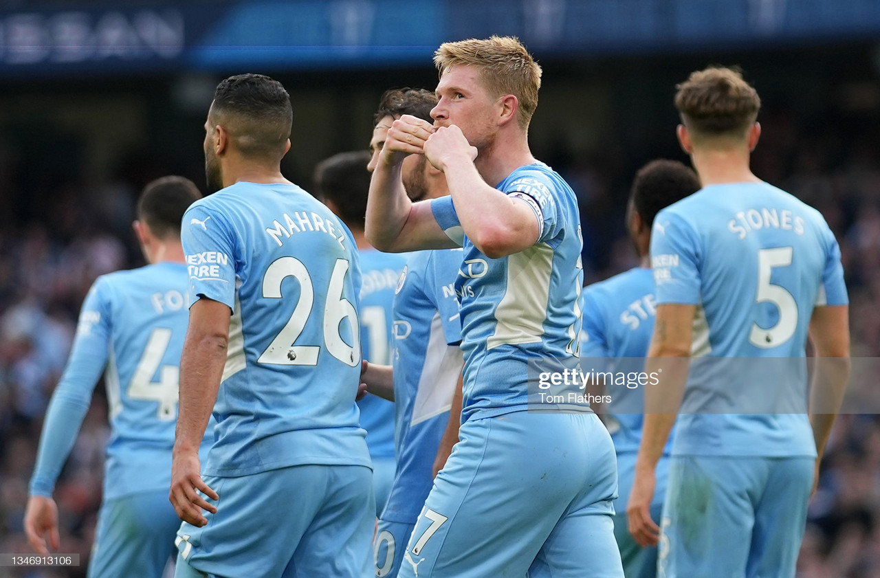 Manchester City 2-0 Burnley: City up to second after Silva and De Bruyne strikes bury Clarets