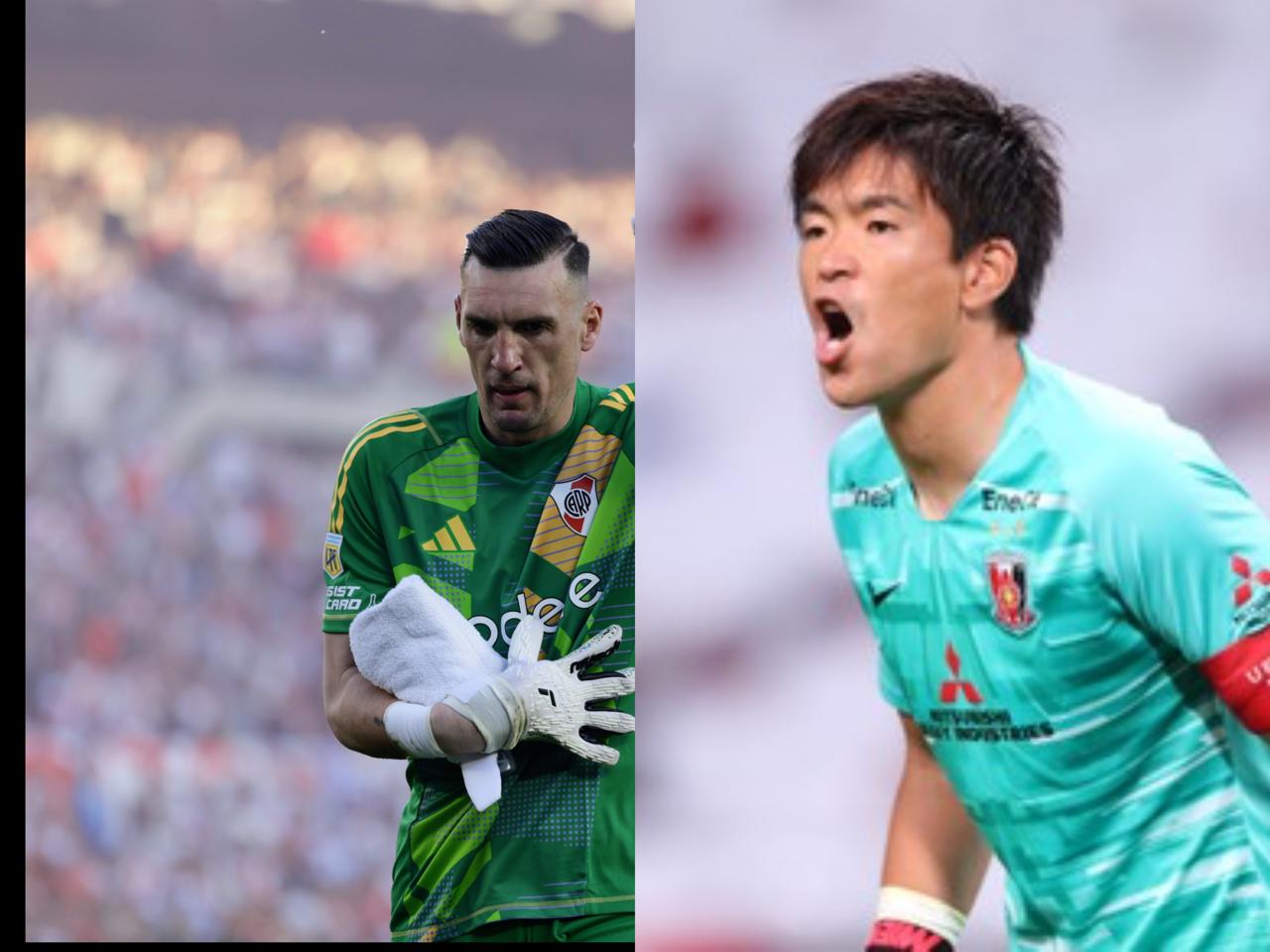 Shusaku Nishikawa versus Franco Armani: Experiencia bajo los tres palos