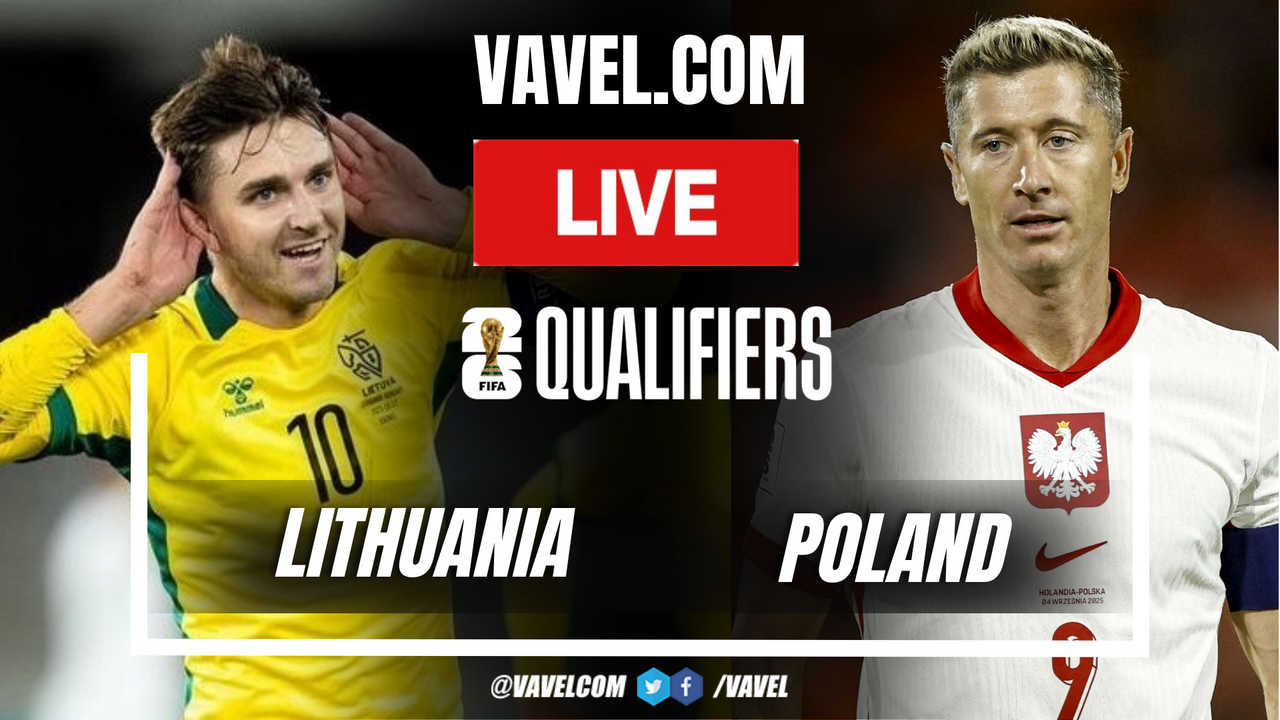 Highlights and Goals Lithuania vs Poland in 2026 World Cup Qualifiers (0-2)