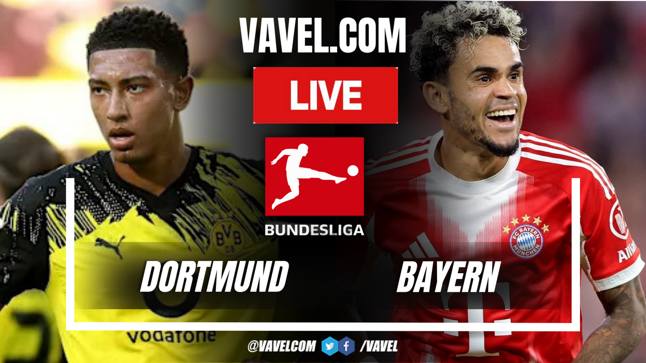 Highlights and Goals Borussia Dortmund vs Bayern (2-3) in 2025-26 Bundesliga