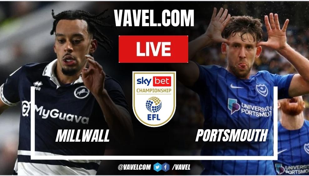 Highlights and Goals Millwall 1-3 Portsmouth EFL Championship 2025-26