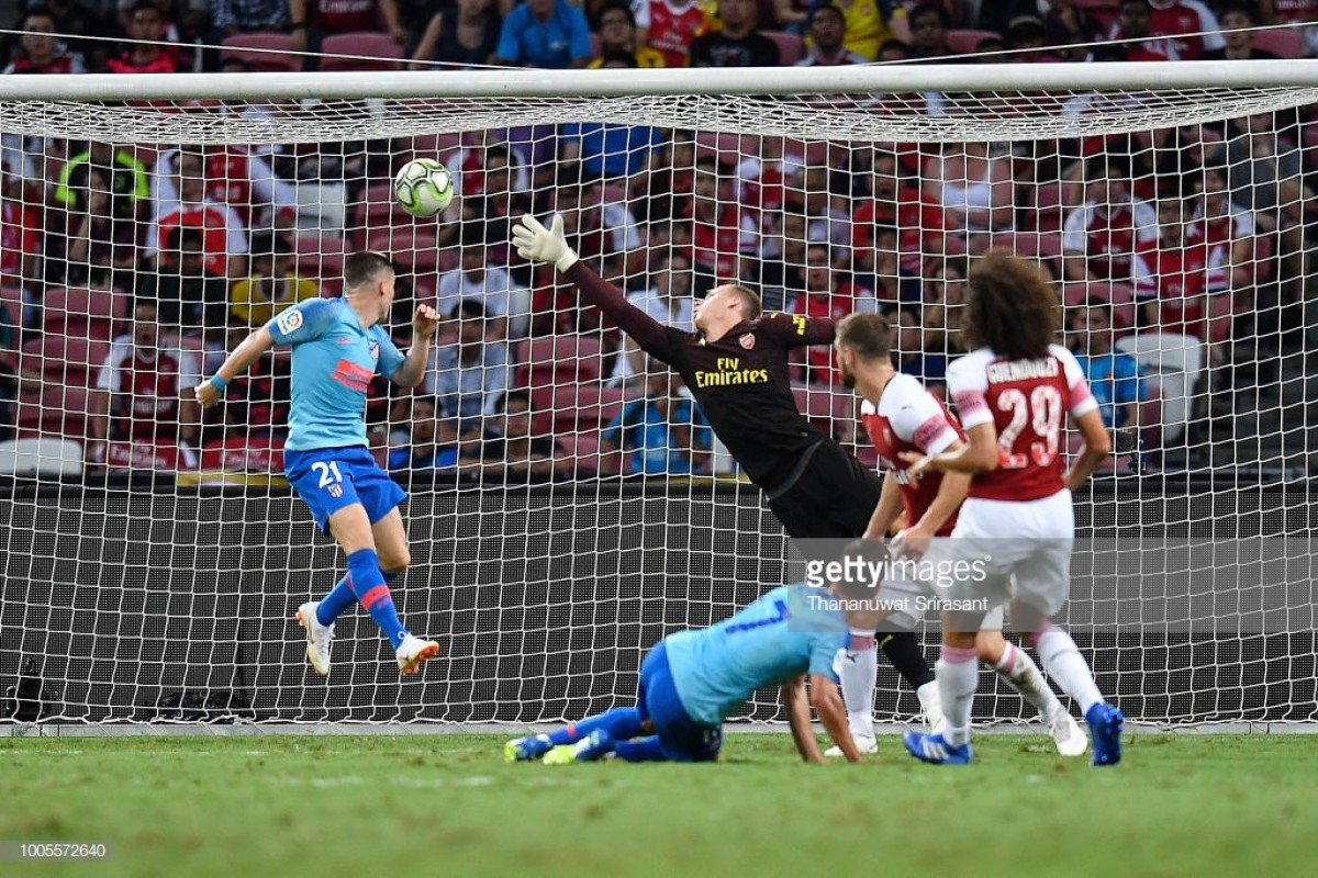Atletico Madrid 1-1 Arsenal: Gunners impress in Singapore despite defeat