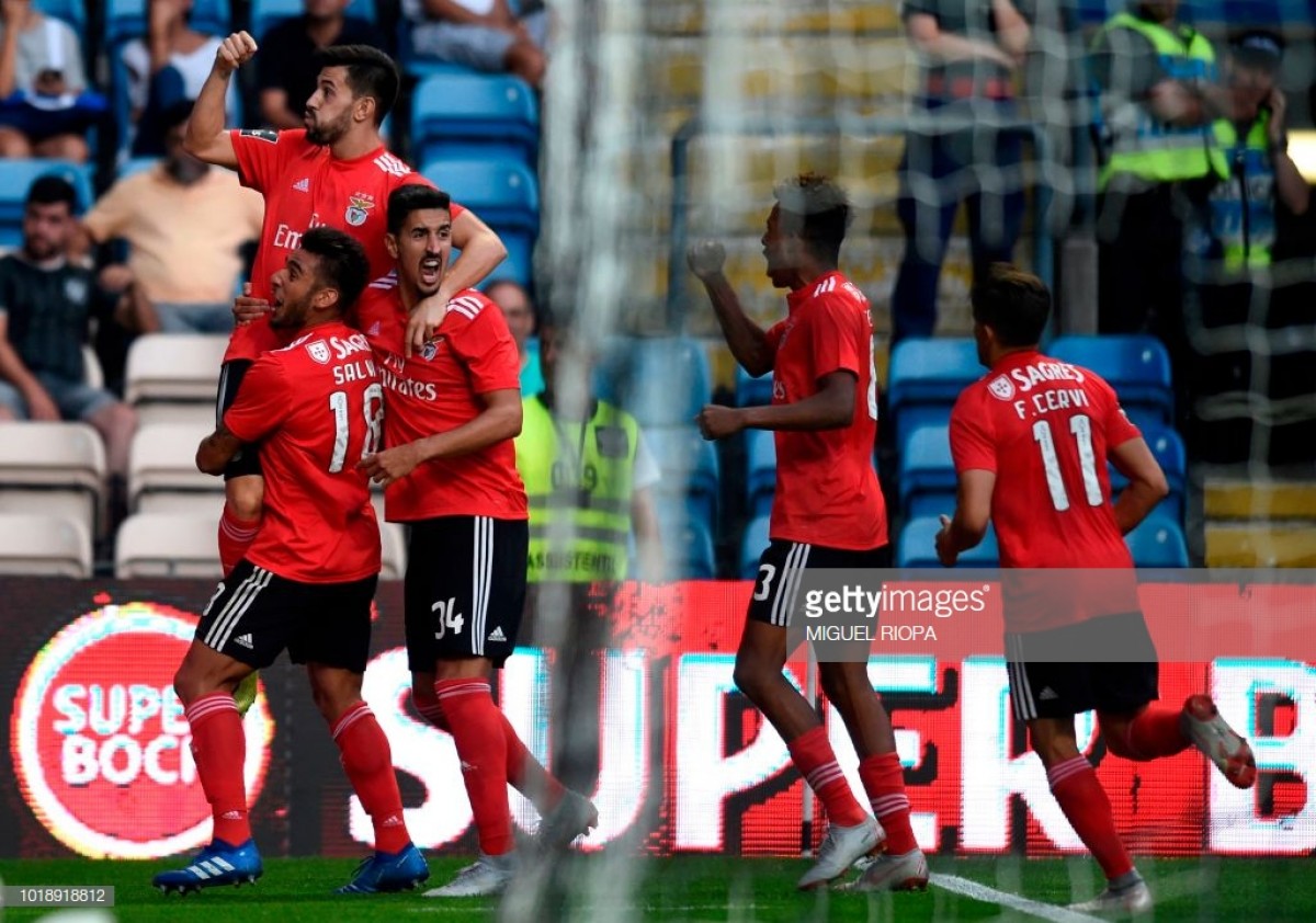 Benfica vence Boavista por 2-0 antes do derby na Luz