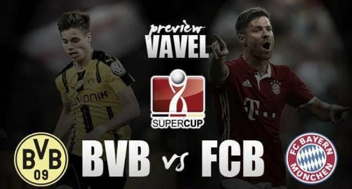 Dortmund e Bayern medem forças e decidem Supercopa da Alemanha pela quinta vez Dortmund e Bayern medem forças e decidem Supercopa da Alemanha pela quinta vez