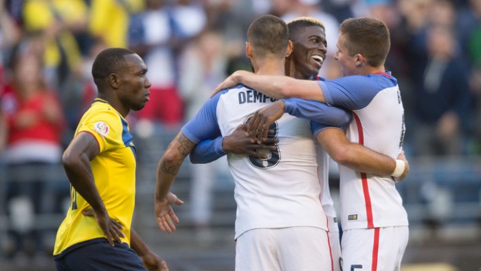 Copa America Centenario, gli Stati Uniti volano in semifinale: 2-1 all'Ecuador