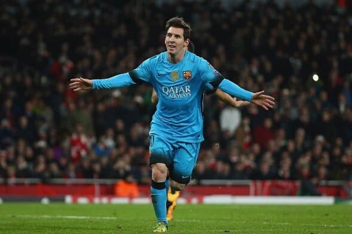 Champions League, Messi ipoteca gli ottavi per il Barcellona: 0-2 all'"Emirates"