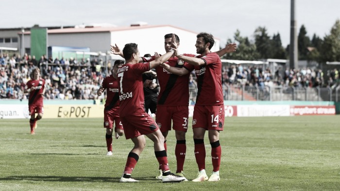 Leverkusen derrota Hauenstein e avança para próxima fase da DFB Pokal Leverkusen derrota Hauenstein e avança para próxima fase da DFB Pokal