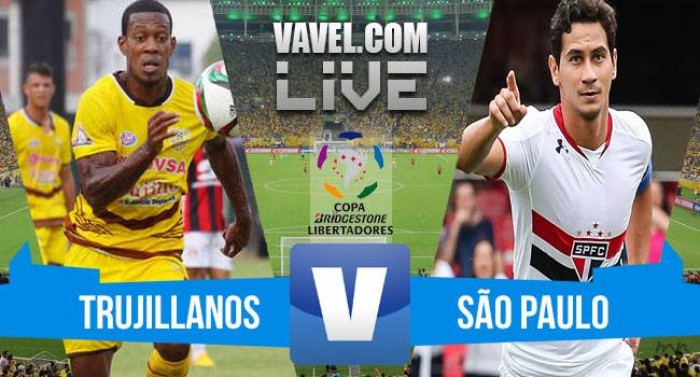 Resultado Trujillanos x São Paulo na Libertadores 2016 (1-1)