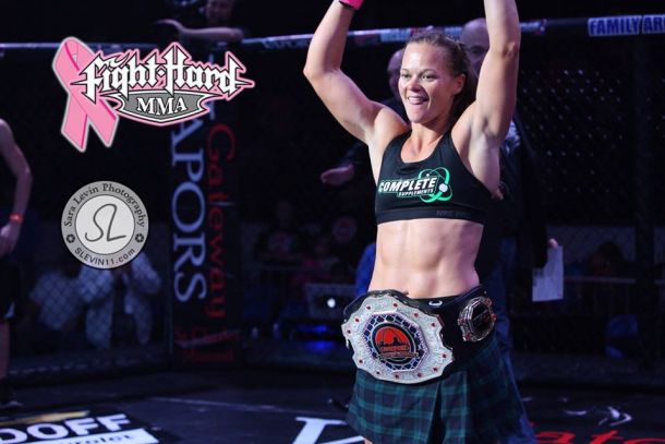 Michelle Pearce Captures Fight Hard MMA Ammy Flyweight Title On A Night For A Cause