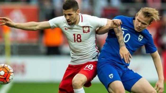 La Polonia demolisce la Finlandia: 5-0