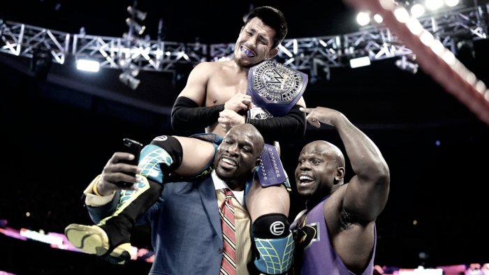 Akira Tozawa wins WWE Cruiserweight Title on RAW