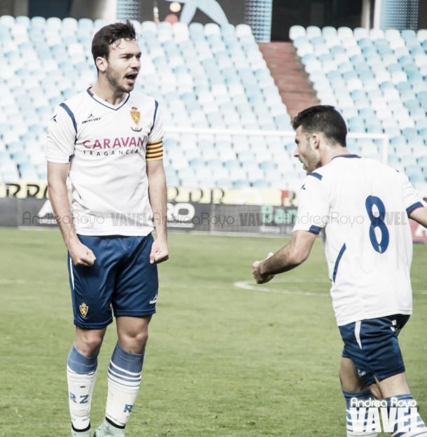 Diego Suárez: “Tenía muchas ganas de marcar en La Romareda”