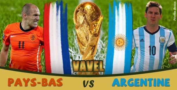 Live Coupe du monde 2014 : le match Pays-Bas - Argentine en direct