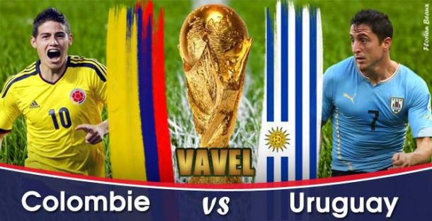 Live Coupe du monde 2014 : le match Colombie - Uruguay en direct