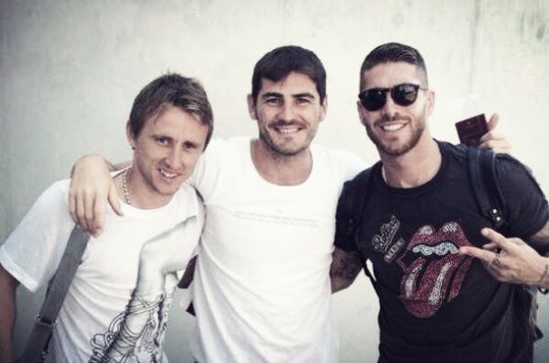 Modric, Casillas y Ramos ponen rumbo a Estados Unidos