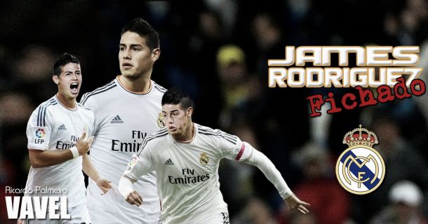 Ya es oficial: James Rodríguez es nuevo jugador del Real Madrid