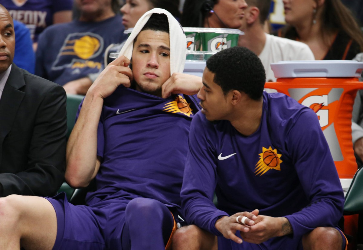 Devin Booker 'upset' with the Phoenix Suns