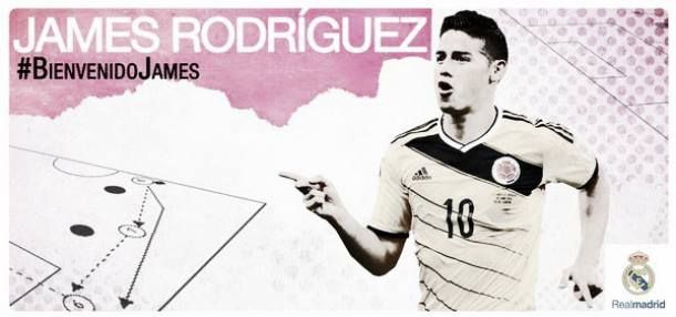 Resultado Presentación de James Rodríguez con el Real Madrid en 2014