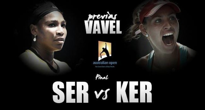 Serena Williams - Angelique Kerber: la reina busca sofocar una rebelión teutona