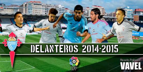 Real Club Celta 2014/15: delantera