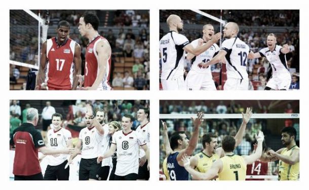 Championnat du monde de volley-ball (groupe F): Le Brésil, la Russie et l'Allemagne qualifiés