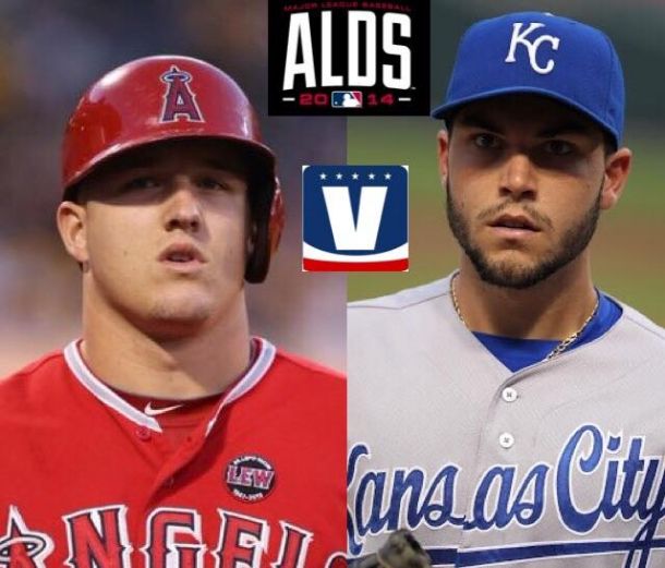 Kansas City Royals - Los Angeles Angels 2014 Live MLB Scores of Playoffs ALDS Game 1