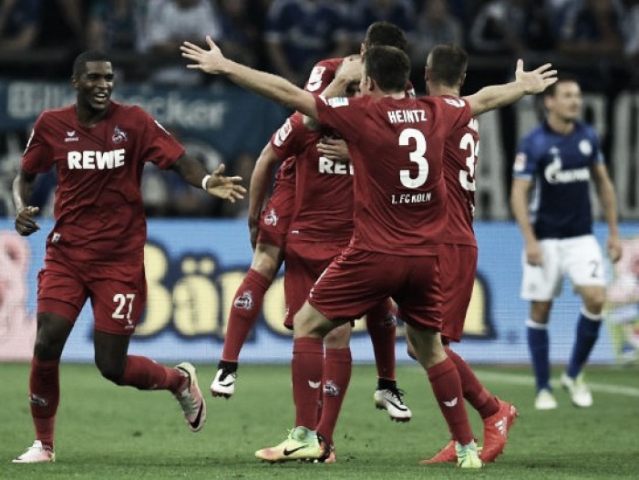 Colônia derrota Schalke 04 fora de casa na Bundesliga Colônia derrota Schalke 04 fora de casa na Bundesliga