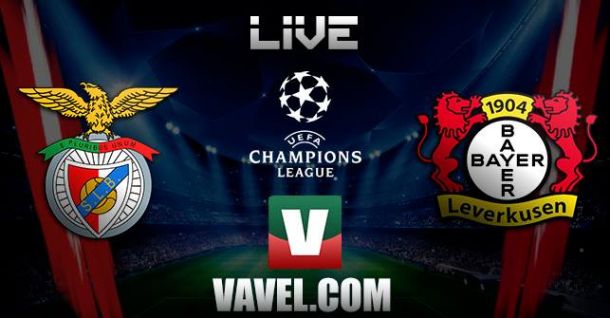 Resultado Benfica - Bayer Leverkusen en la Champions League 2014 (0-0)