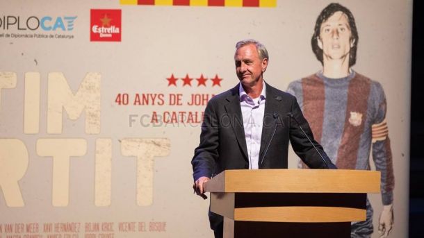 Cruyff: "Estaría encantado de reconciliarme con el Barcelona"