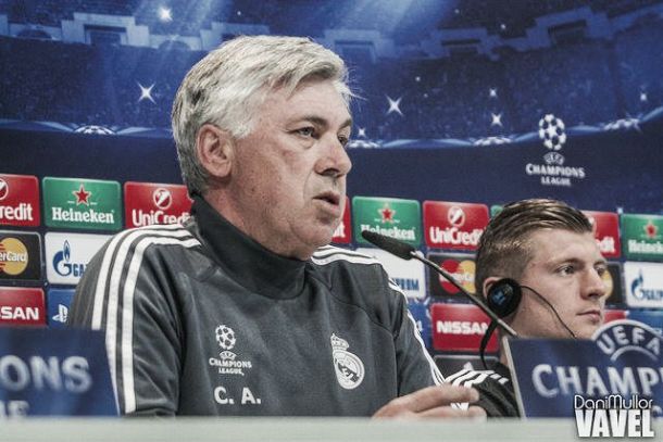 Ancelotti: "Voy a poner al mejor equipo para ganar este partido"