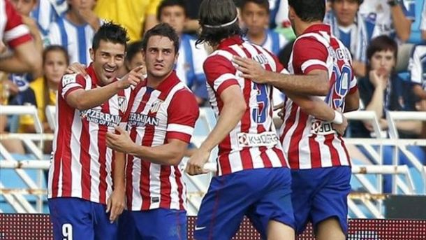 Atlético Madrid down Real Sociedad to stay perfect in La Liga