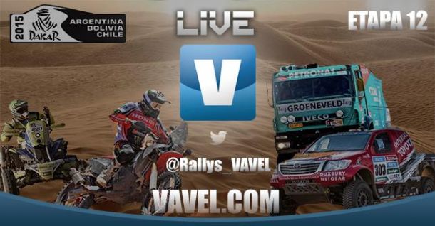 Resultado Live Rally Dakar 2015: 12ª etapa