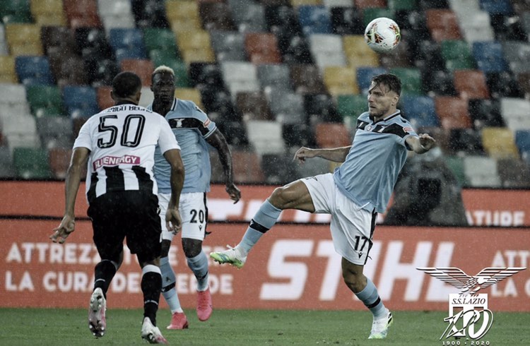 Lazio tropeça na Udinese e perde chance de encostar na líder Juventus