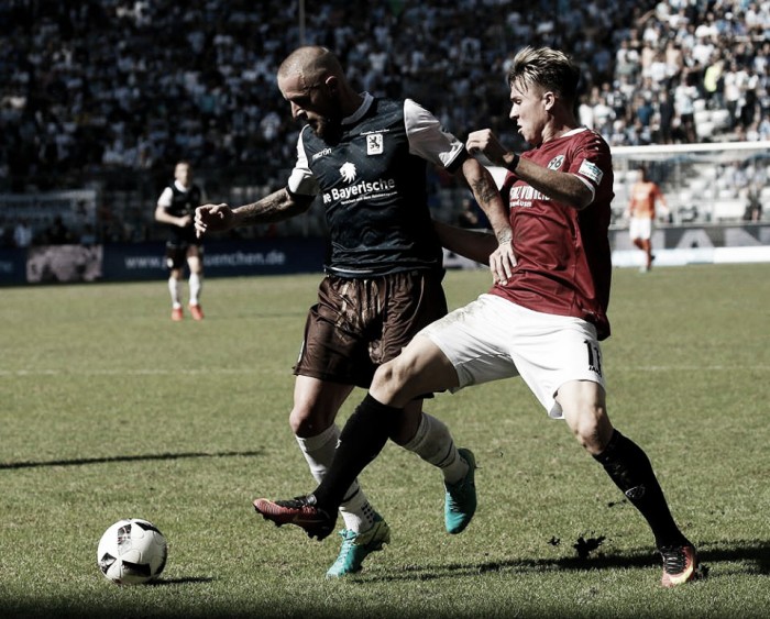 Hannover marca dois gols na etapa final e vence 1860 Munique fora de casa