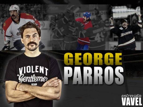 Entrevista. George Parros: "El hockey es un deporte violento pero no de jugadores violentos"
