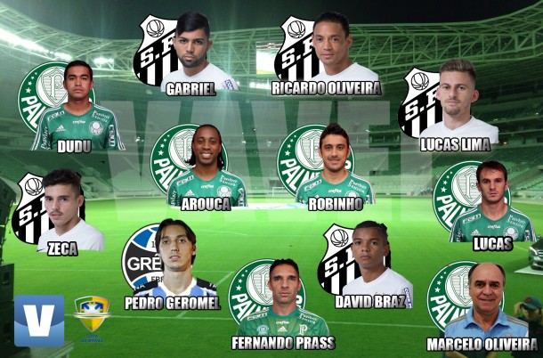 Seleção VAVEL da Copa do Brasil 2015 tem finalistas Palmeiras e Santos como destaques