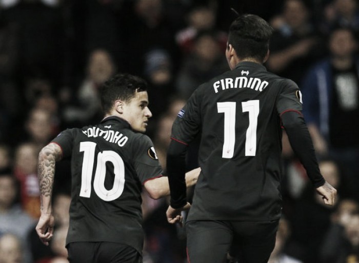 Europa League, Coutinho qualifica il Liverpool: niente rimonta per lo United, è 1-1 a Old Trafford