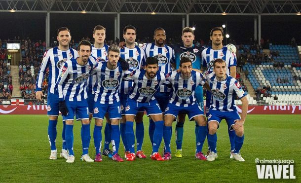 UD Almería – Deportivo de la Coruña: puntuaciones del Deportivo, jornada 25 de la Liga BBVA