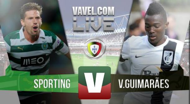 Resultado Sporting - Vitoria de Guimaraes en la Liga Portuguesa 2015 (4-1)